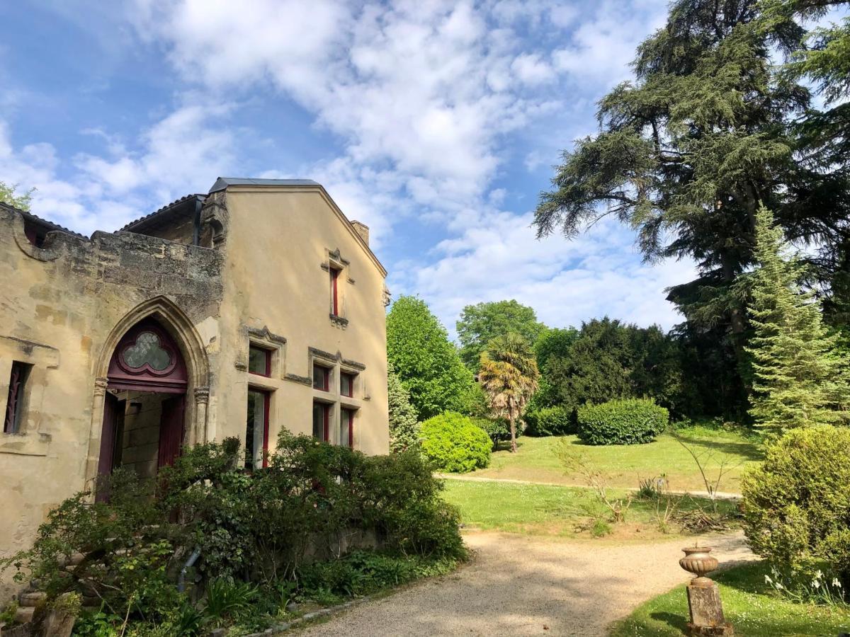 L'Abbaye Du Chateau Du Vallier Langoiran Экстерьер фото